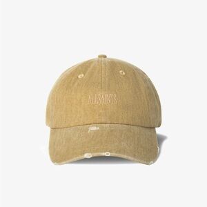 AllSaints DISTRESSED Baseball Cap